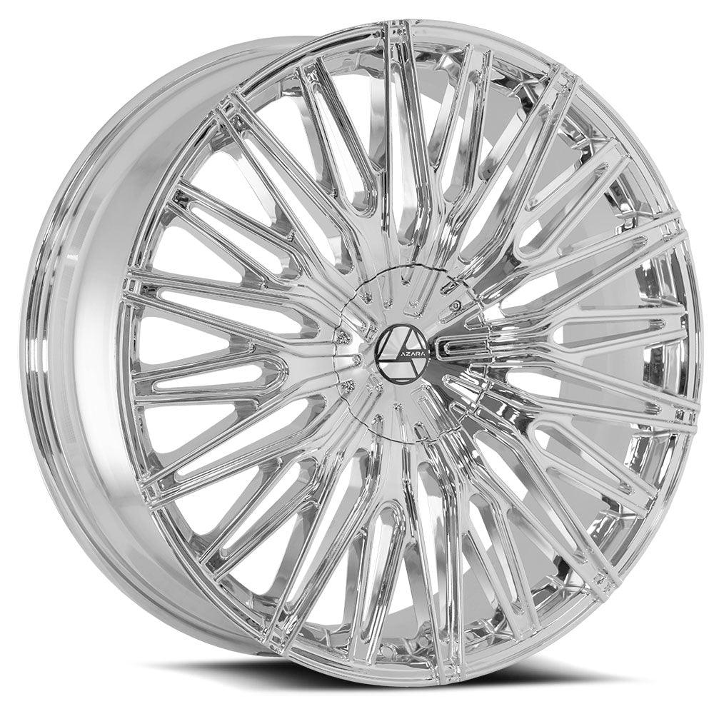 AZARA AZA-522 22X9.5 15 5X108 NANO CHROME