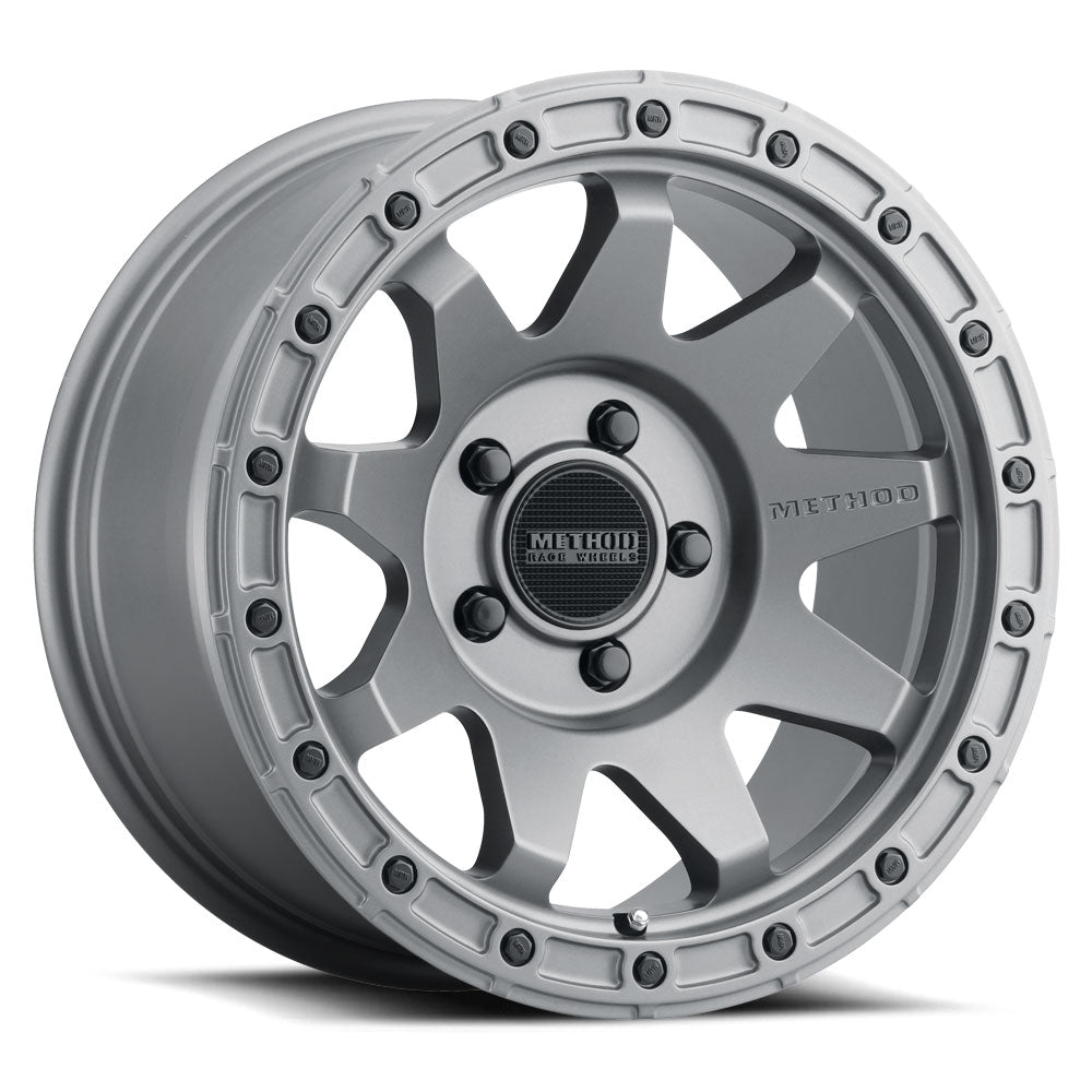 Method 317 17x8.5 5x127 (5x5) 0mm Titanium MR31778550800