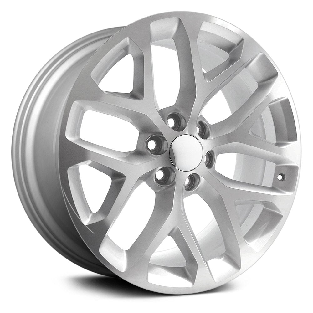 PERFORMANCE REPLICAS PR177 20X9 24 6X139.7 SILVER MACHINED