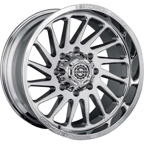 SCORPION SAW 20X9 -12 6X135/6X139.7 CHROME