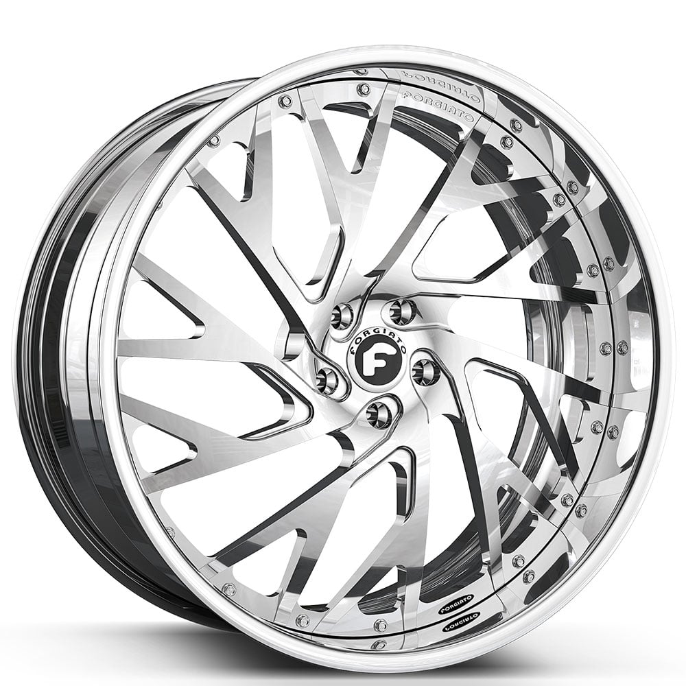 20" Forgiato Wheels Concentrati-FF Chrome Forged Rims