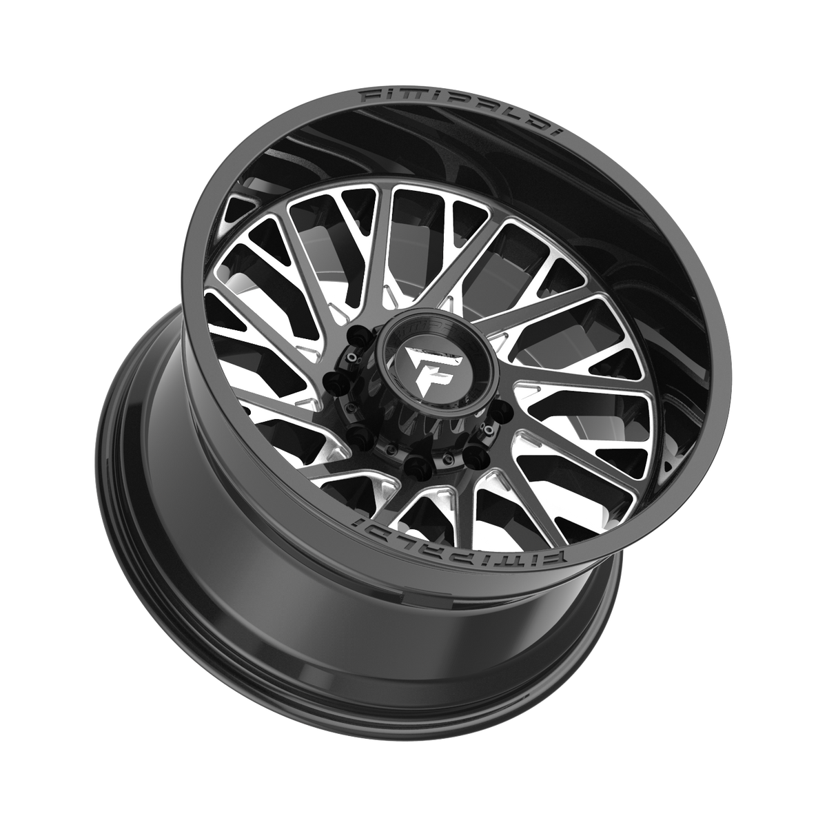 FITTIPALDI OFFROAD FA08BM 20X12, PCD 8X170, ET -44, CB 125.2-GLOSS BLACK MILLED