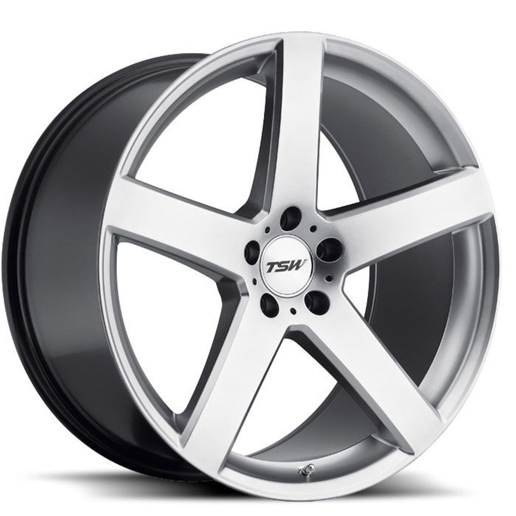 TSW RIVAGE 17X8 40 5X110 HYPER SILVER