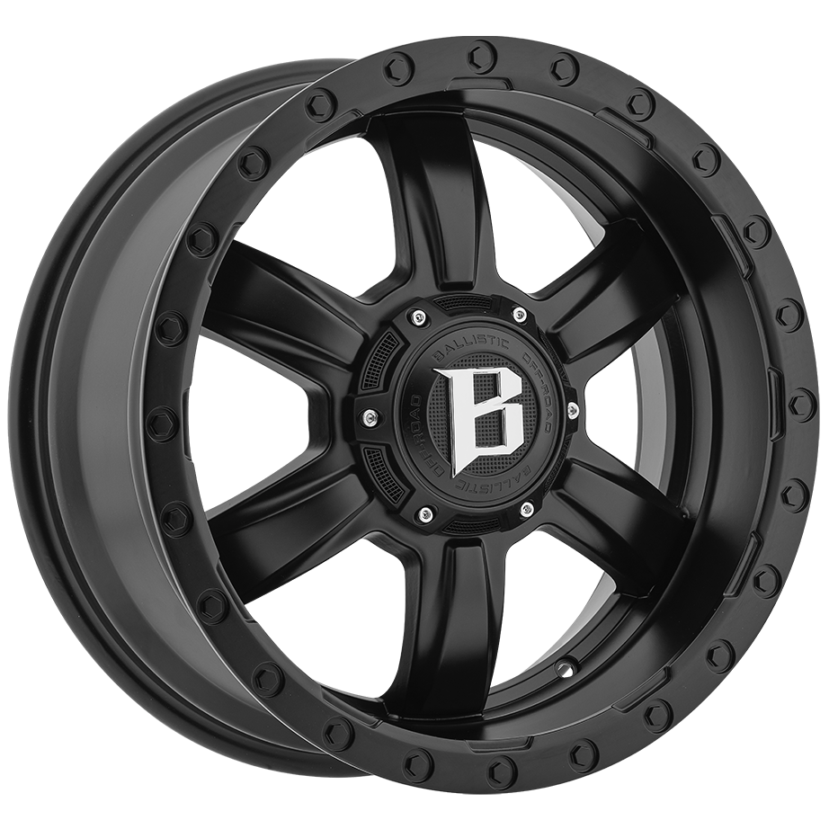 BALLISTIC 962-SLAYER 20X9 5X114.3/127 +00 FLAT BLACK