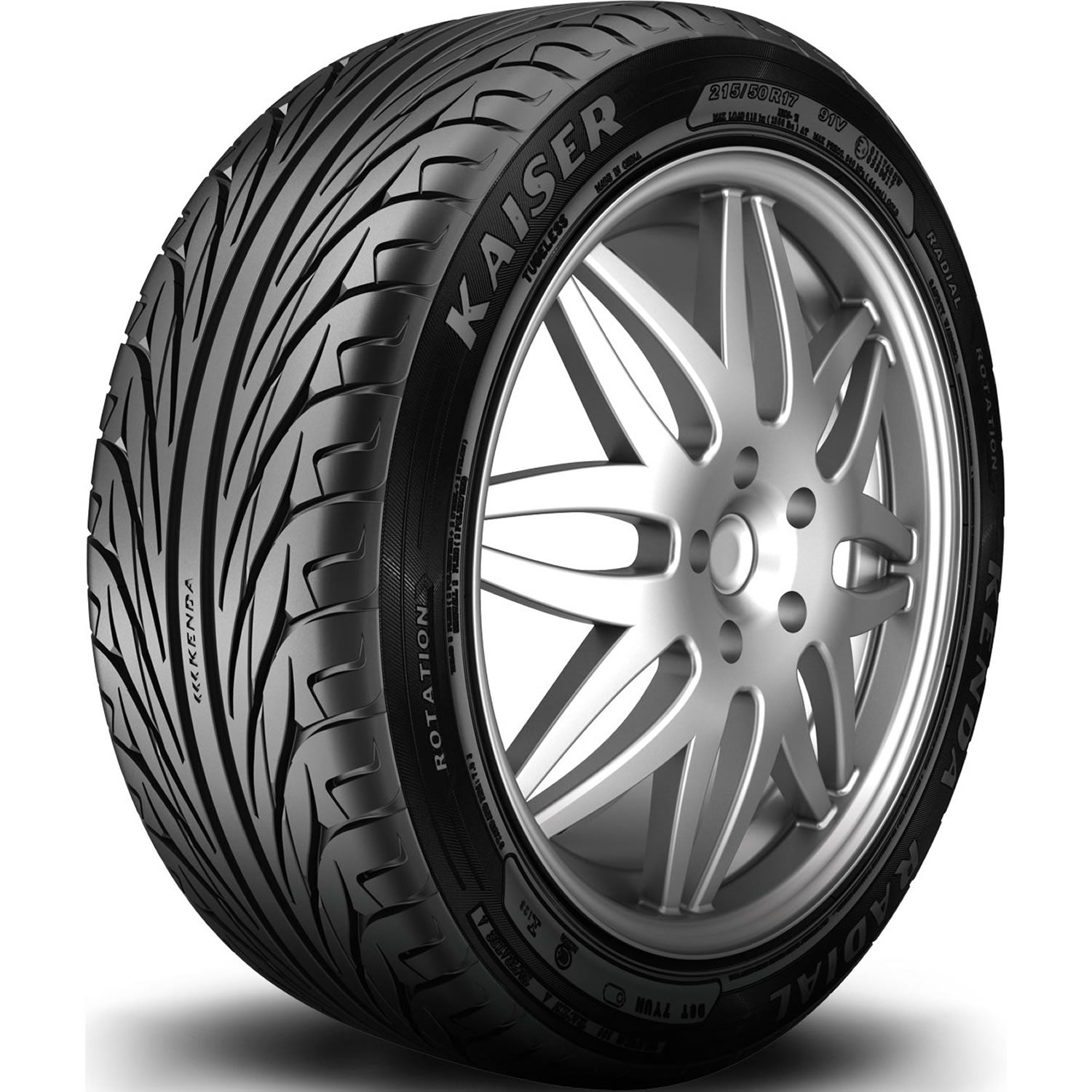 KENDA KAISER 205/40ZR17 (23.5X8.5R 17) Tires