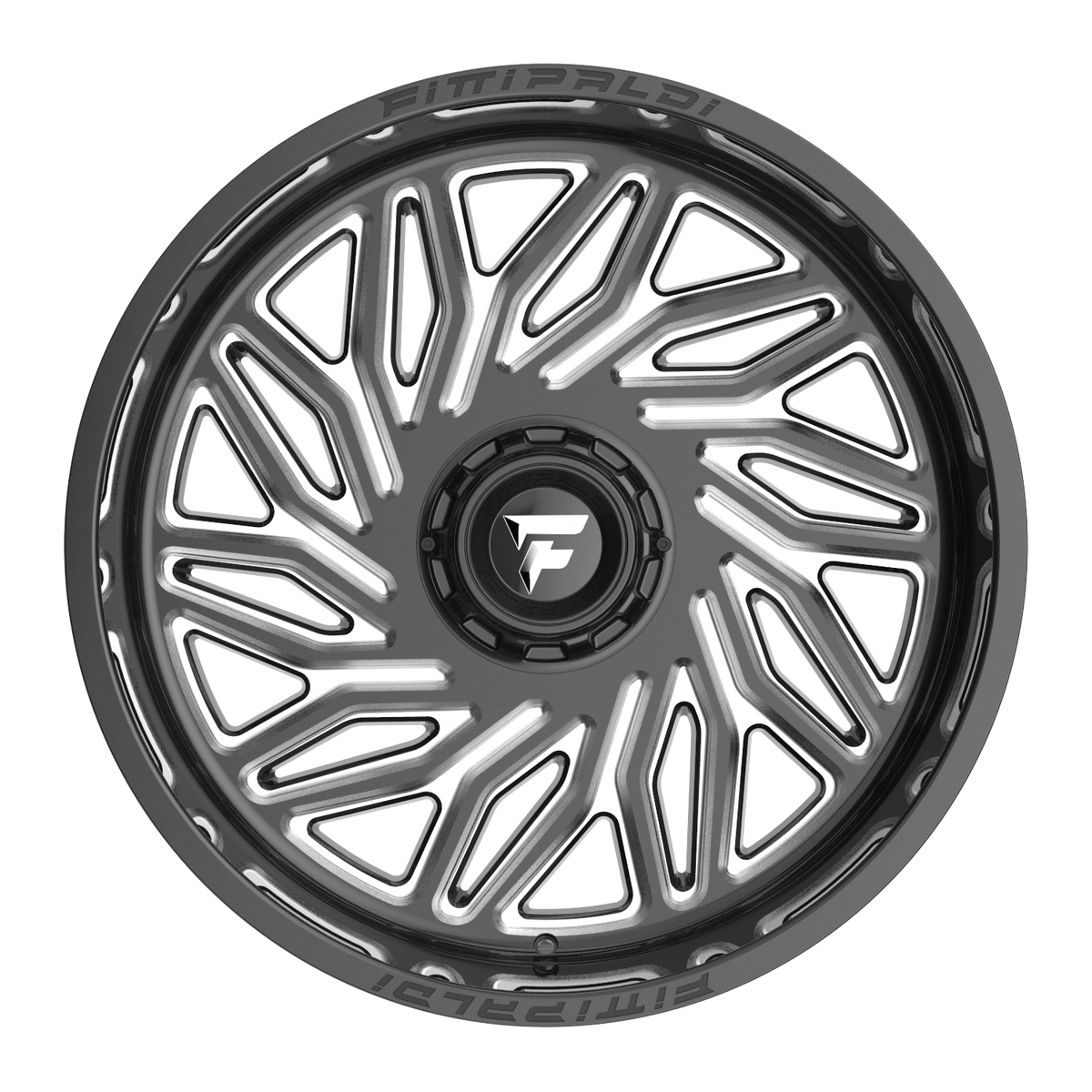 FITTIPALDI OFFROAD FA13BM 24X12, PCD 6X135/6X5.50, ET -44, CB 106.2-GLOSS BLACK MILLED