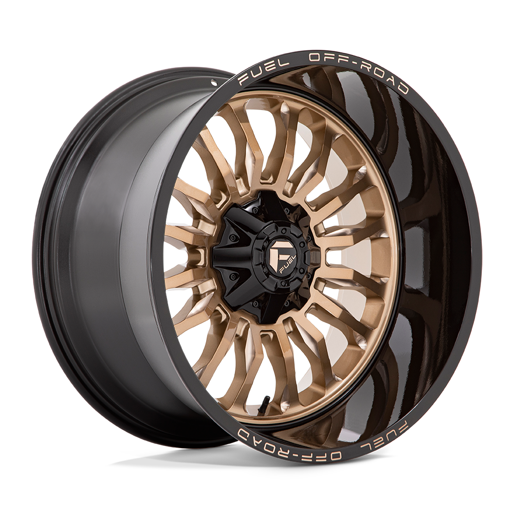 Fuel 1PC D795 ARC 20X9 1 8X180/8X7.1 Gloss Black Milled