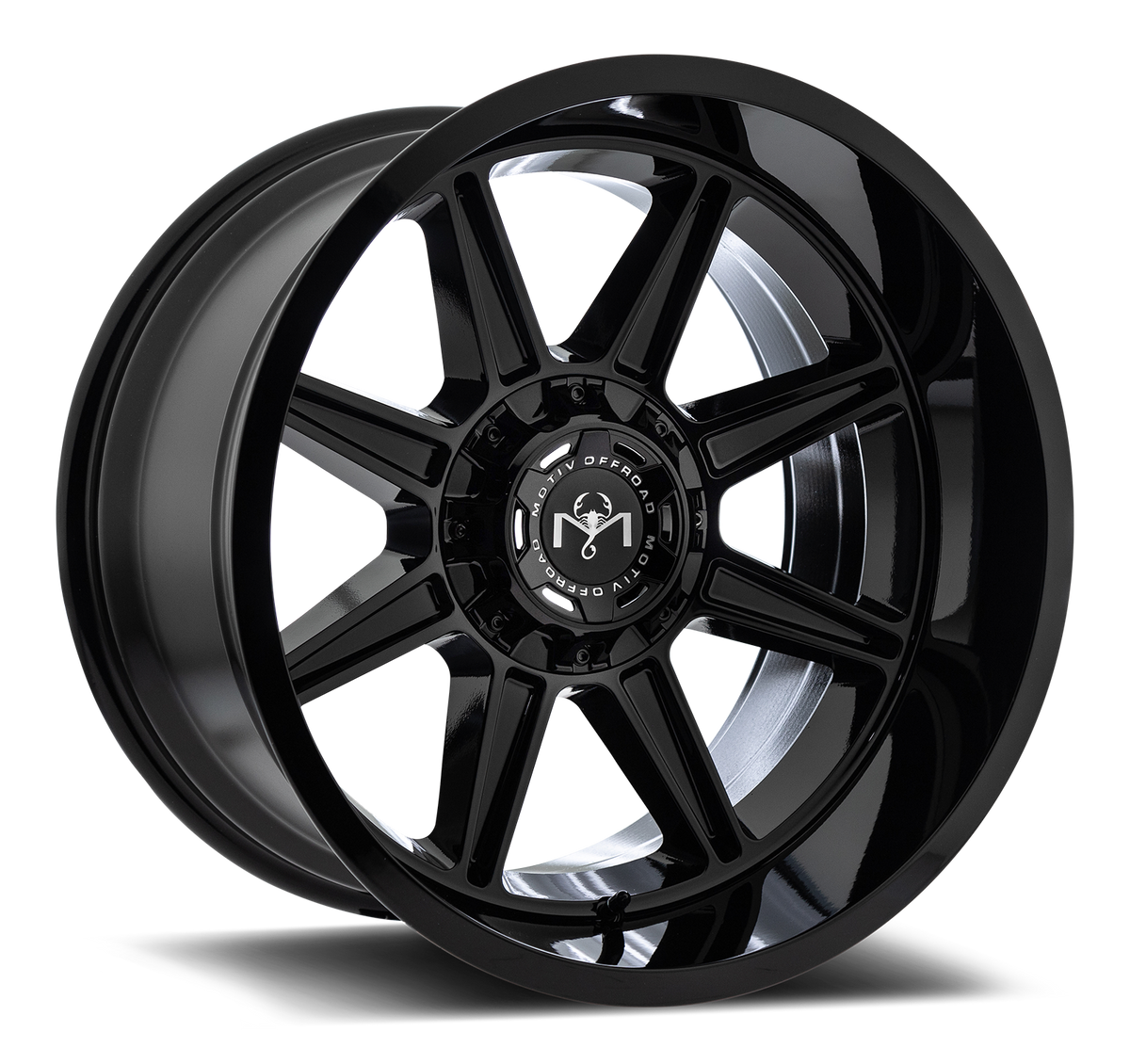Motiv Off Road BALAST 18X9 +18 5X5/5X5.50 Gloss Black