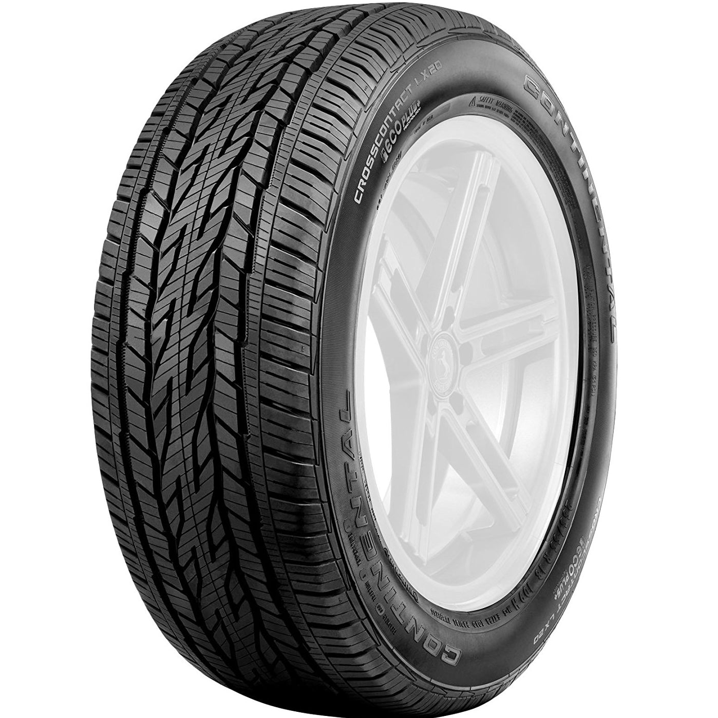 CONTINENTAL CONTICROSSCONTACT LX20 265/70R18 (32.6X10.4R 18) Tires