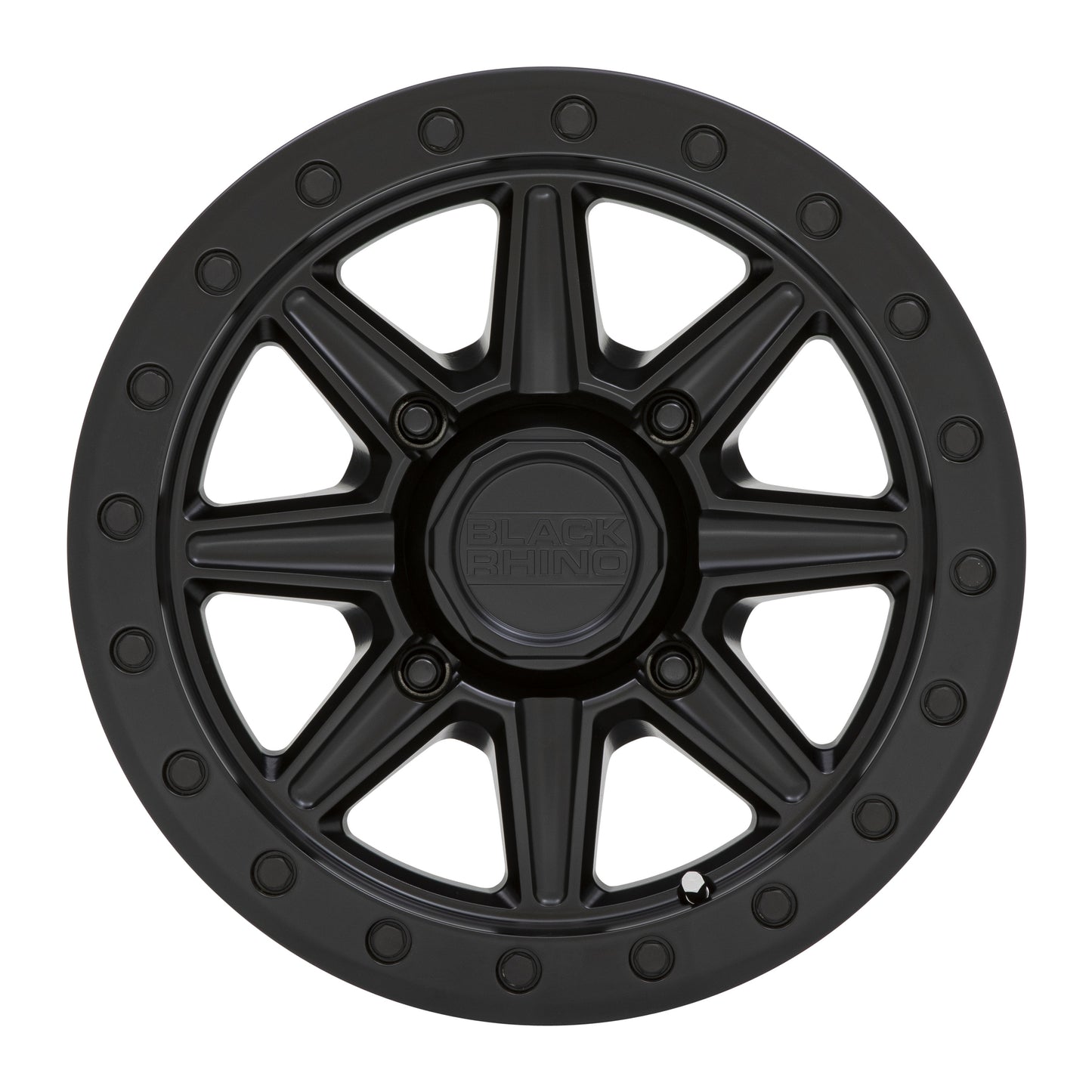 Black Rhino Powersports WEBB UTV 15X7 36 4X110 MATTE BLACK