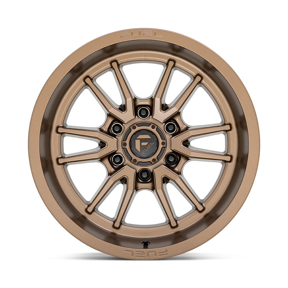 Fuel 1PC D788 CLASH 18X9 -12 6X139.7/6X5.5 Bronze