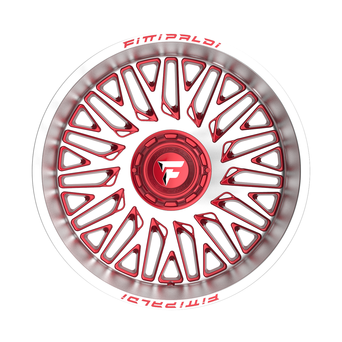 FITTIPALDI OFFROAD FA07MR 22X12, PCD 6X135/6X5.50, ET -44, CB 106.2-GLOSS RED MACHINED