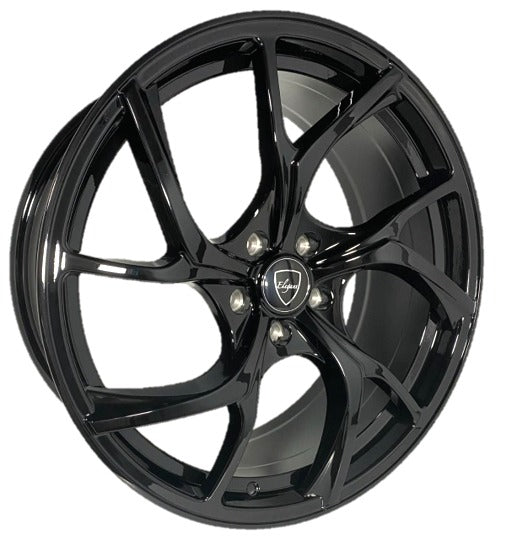 Elegant E008 20x8.5 35 5x114.3/Gloss Black