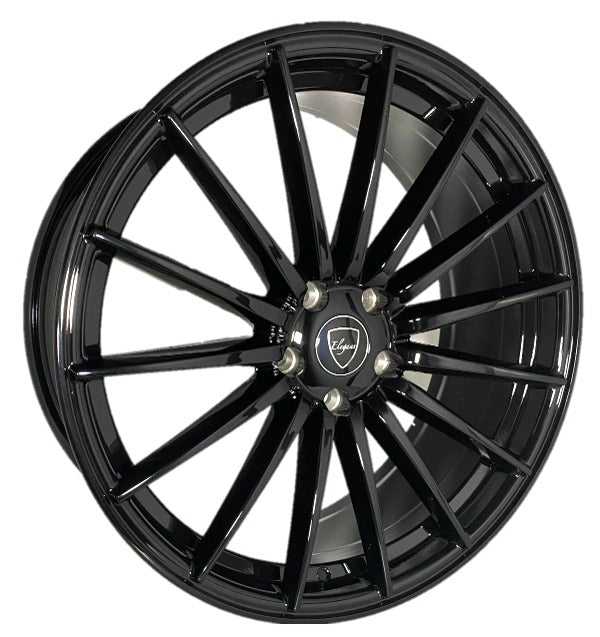 Elegant E007 18x8 30 5x112/5x114.3 Gloss Black