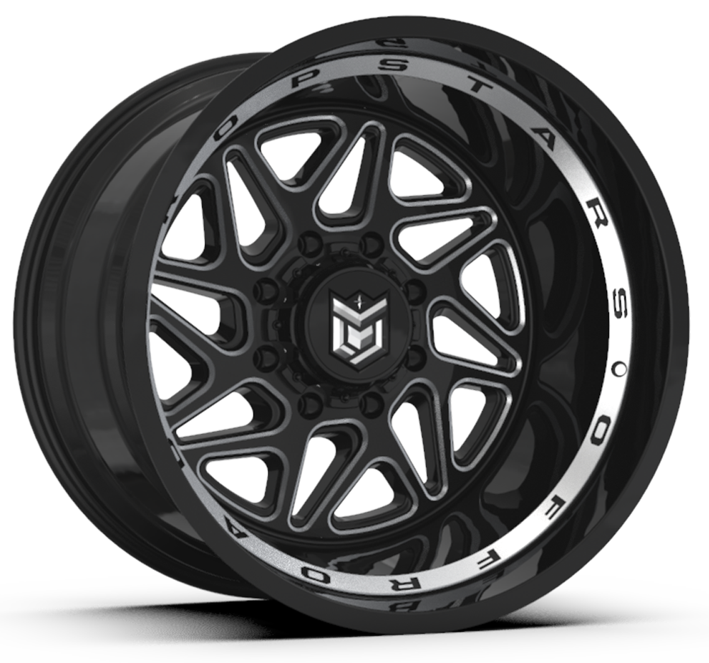 Dropstars 657BM 24x14 -76 6x135/6x139.7(6x5.5) Black