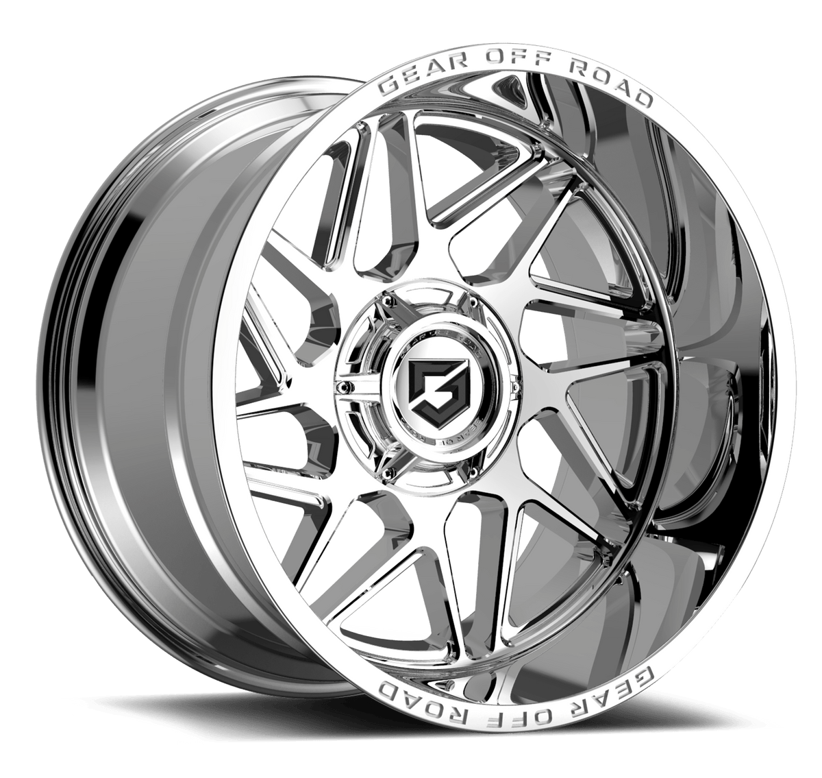 Gear Off Road 761C RATIO 20X12 -44 6X135/6X5.50 Chrome