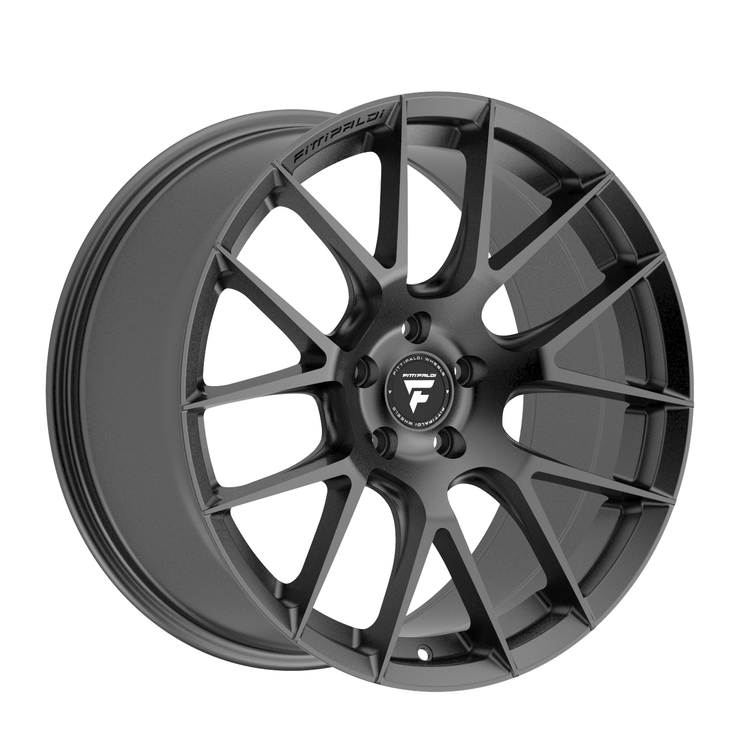 FITTIPALDI 360G 19X9.5 +25 5X112 Gloss Graphite