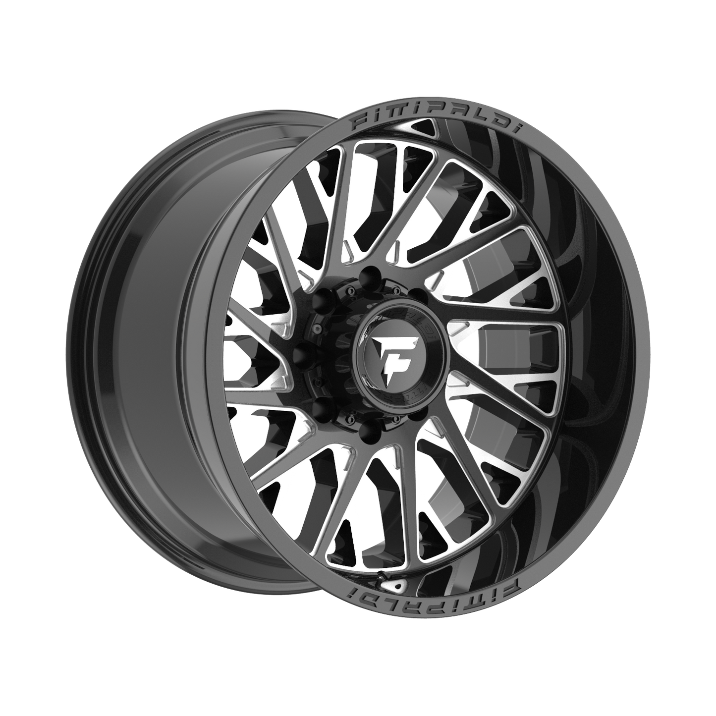 FITTIPALDI OFFROAD FA08BM 20X12, PCD 8X170, ET -44, CB 125.2-GLOSS BLACK MILLED