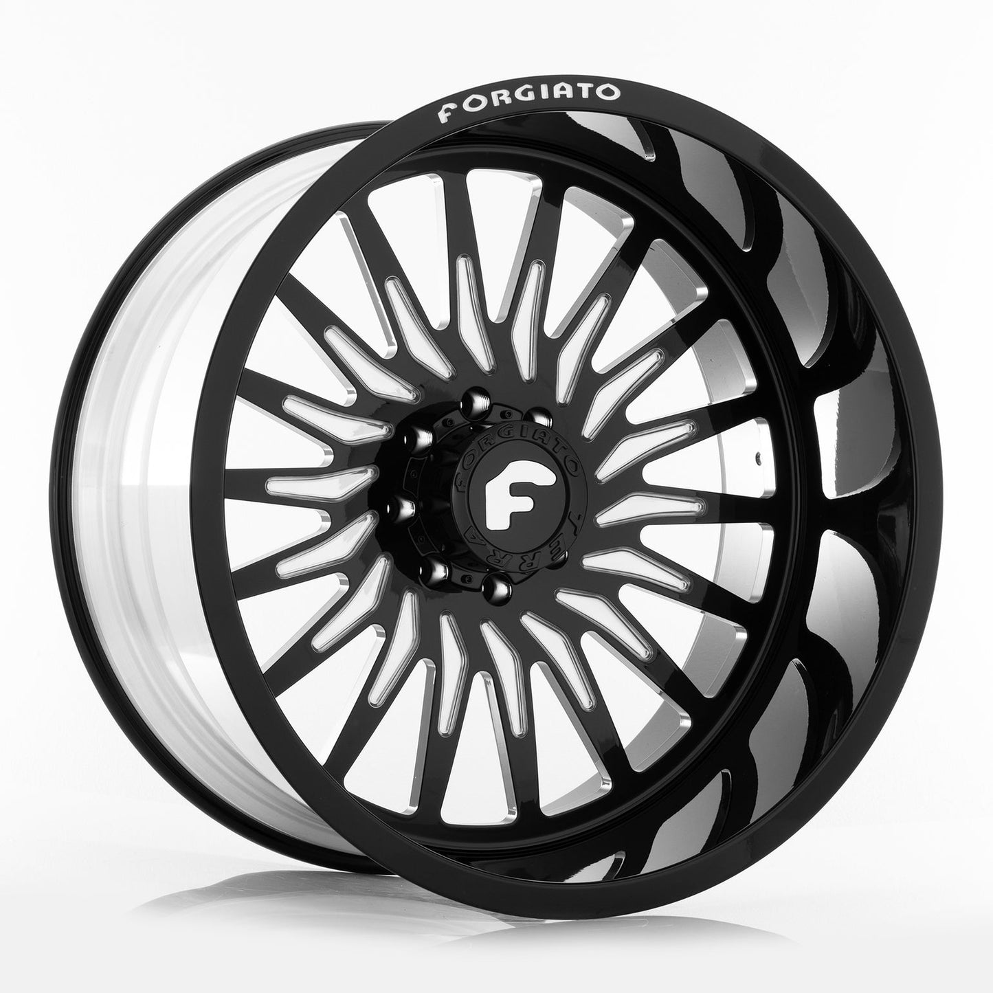 26x14 -76 8x165 Forgiato Set of 4 Denti-T for Ram 2500 (Terra Forging) 87575 - Wheels | Rims