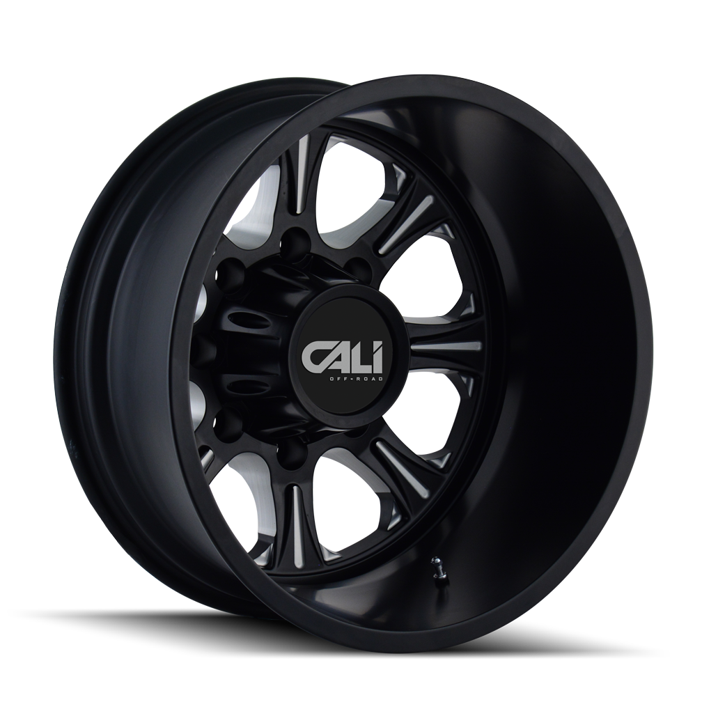 CALI OFF-ROAD BRUTAL 9105 22X8.25 -180MM 8x210 154.2MM REAR BLACK/MILLED SPOKES