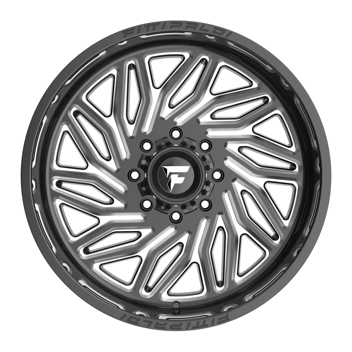 FITTIPALDI OFFROAD FA13BM 24X12, PCD 8X6.50, ET -44, CB 125.2-GLOSS BLACK MILLED