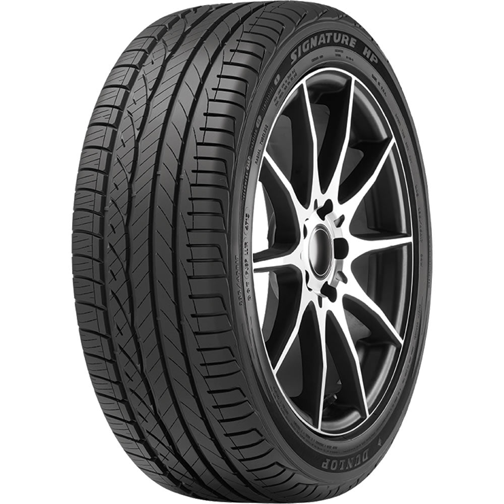 DUNLOP SIGNATURE HP 215/45R18 (25.6X8.4R 18) Tires – Wheels Below