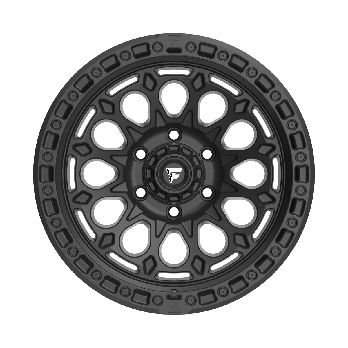 FITTIPALDI OFFROAD FT101SB 17X9, PCD 6X135, ET -12, CB 87.1-SATIN BLACK