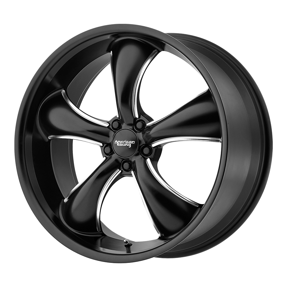 AMERICAN RACING AR912 TT60 20X8.5 45 5X114.3 SATIN BLACK MILLED