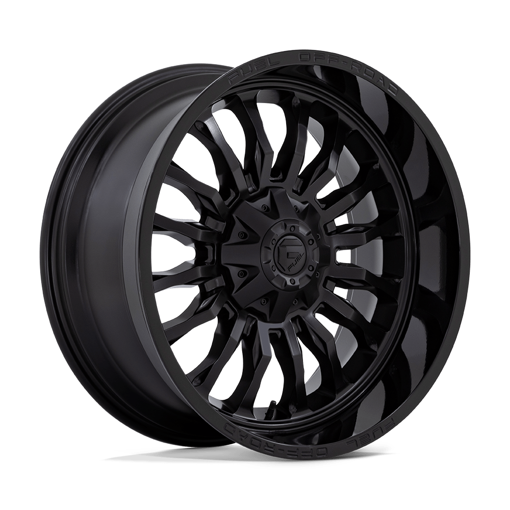FUEL 1PC D796 ARC 22X10 -18 6X135/6X139.7 MATTE BLACK WITH GLOSS BLACK LIP