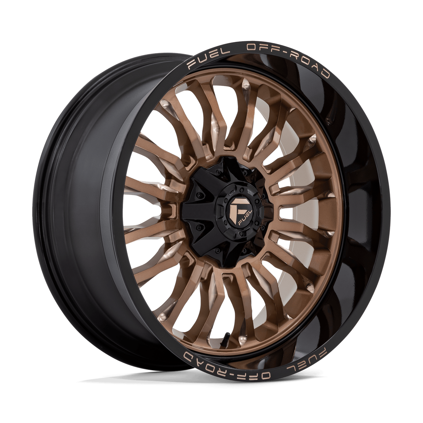 FUEL 1PC D797 ARC 22X10 -18 6X135/6X139.7 PLATINUM BRONZE WITH BLACK LIP