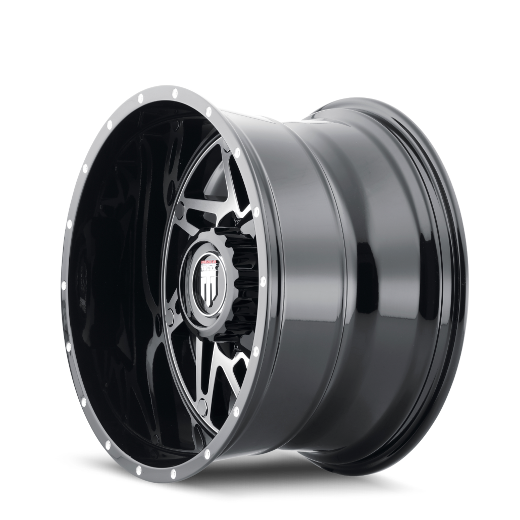 AMERICAN TRUXX WARRIOR AT165 20X12 -44 5x127/5x139.7 BLACK/MACHINED
