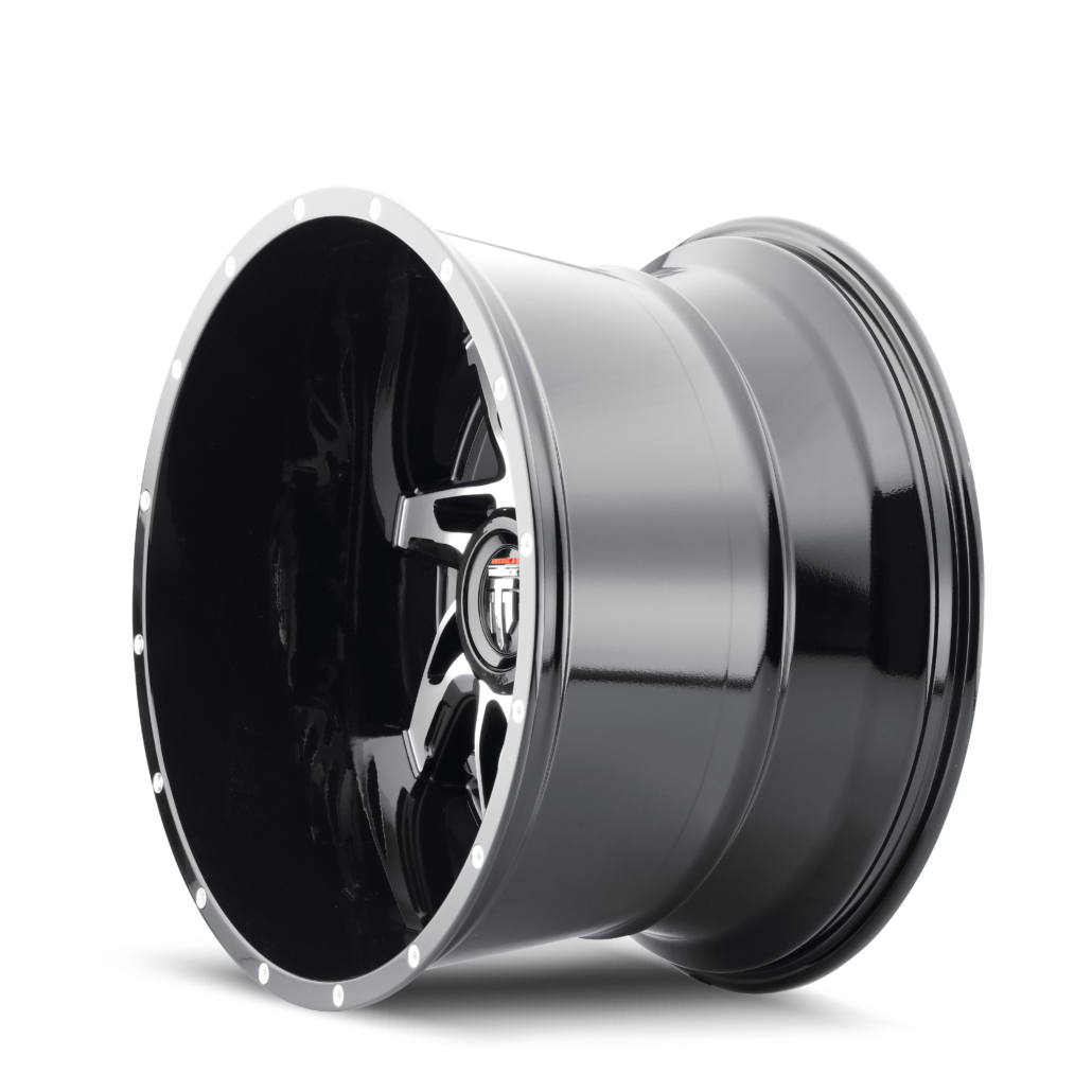 AMERICAN TRUXX SPYDER AT183 22x14 -76 8x180 BLACK/MACHINED