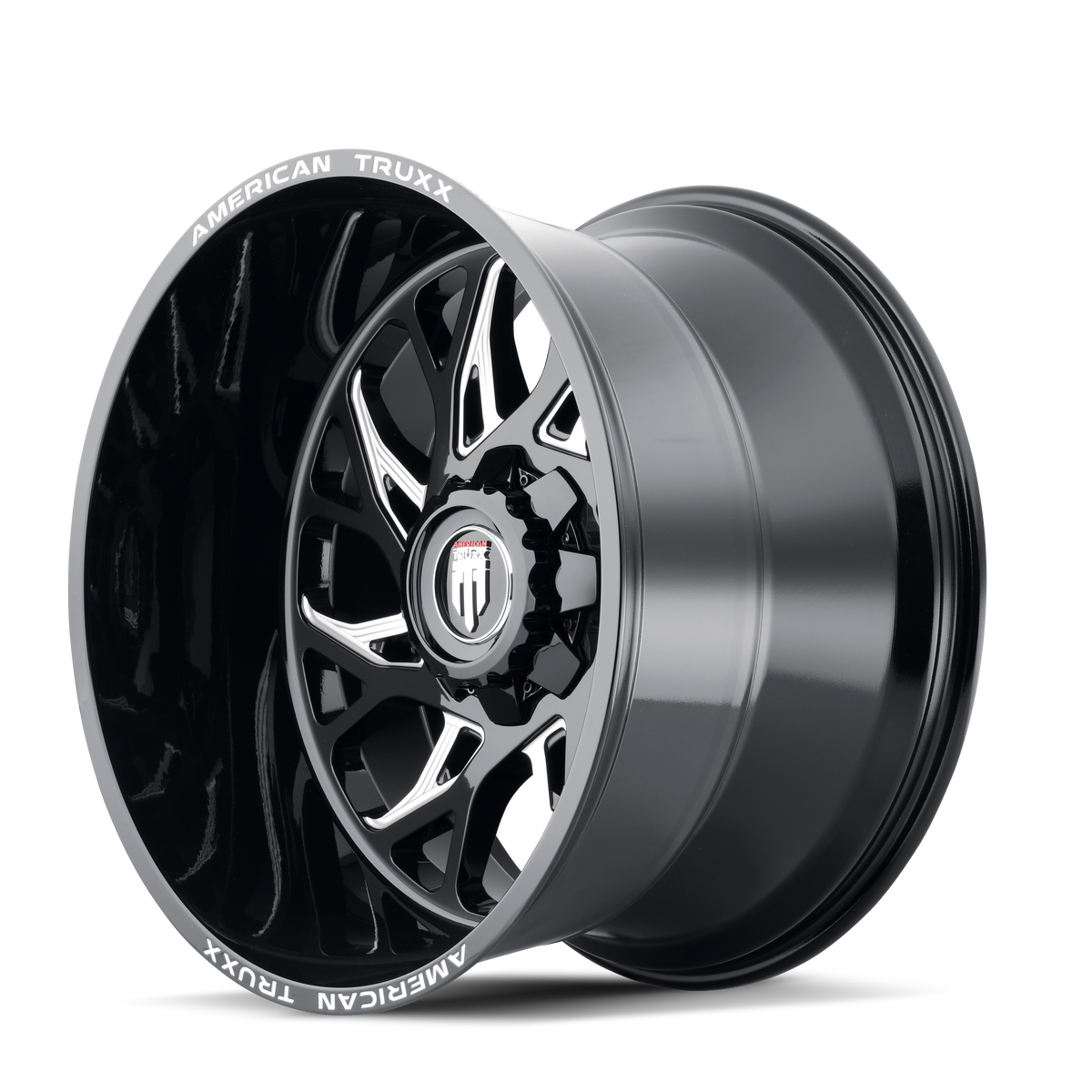 AMERICAN TRUXX DESTINY AT1913 20x9 0 8x170 BLACK/MILLED