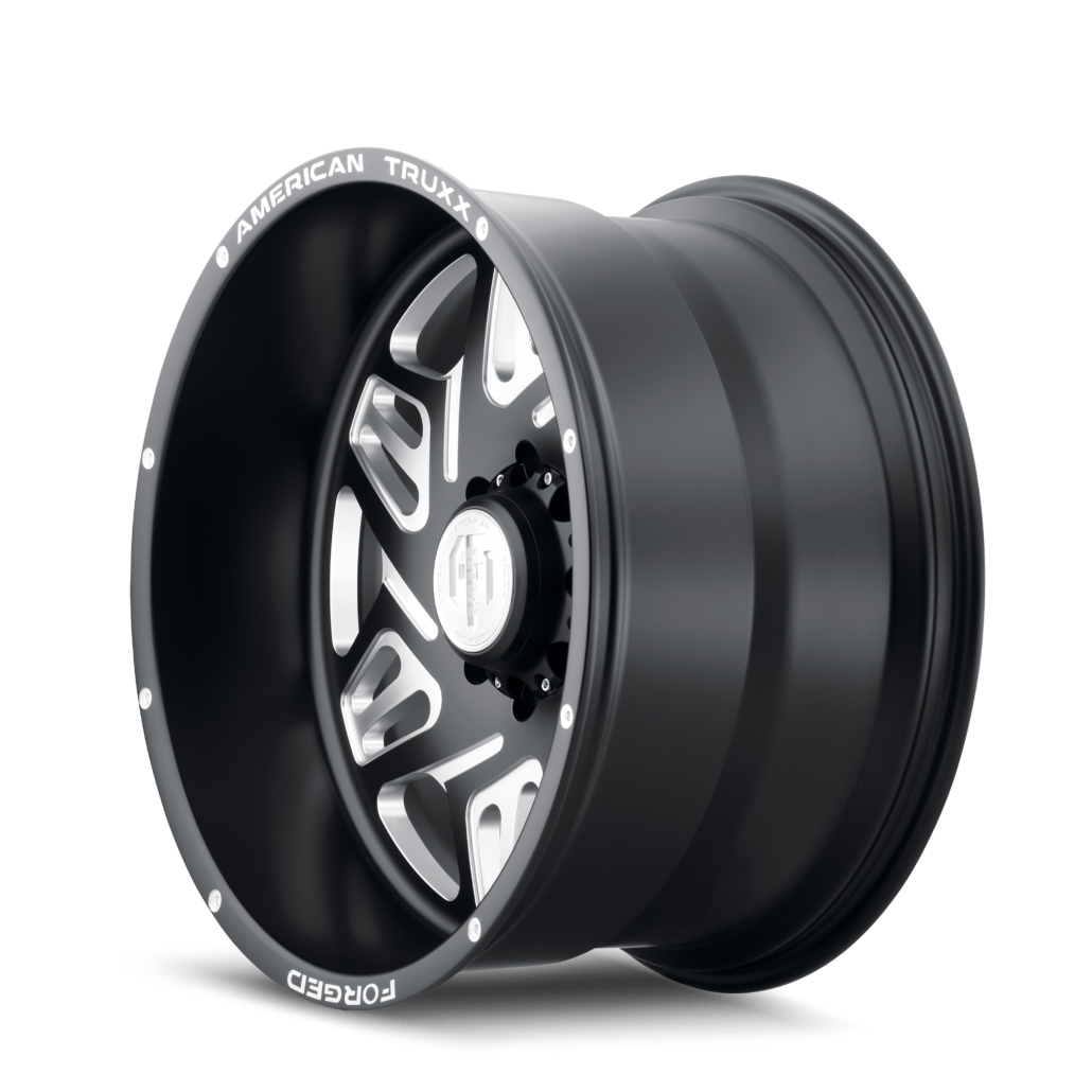 AMERICAN TRUXX FORGED ORION ATF1908 22X12 -44 6x139.7 MATTE BLACK/MILLED