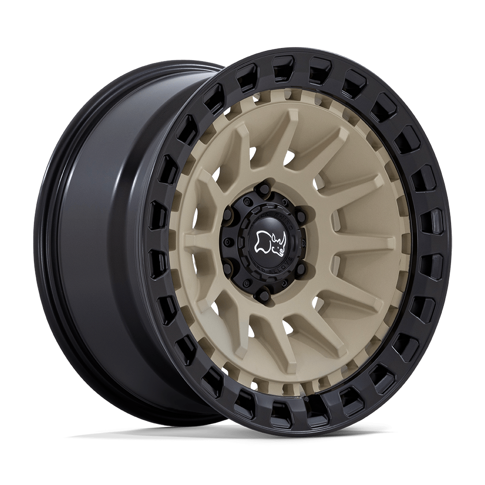 BLACK RHINO BARRAGE 18X9 0 6X135 DESERT SAND ON MATTE BLACK