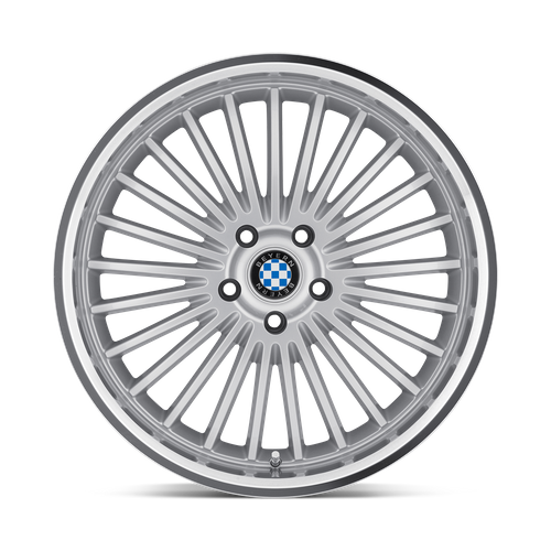 Beyern MULTI 17X8 15 5X120/5X4.72 SILVER W/ MIRROR CUT LIP
