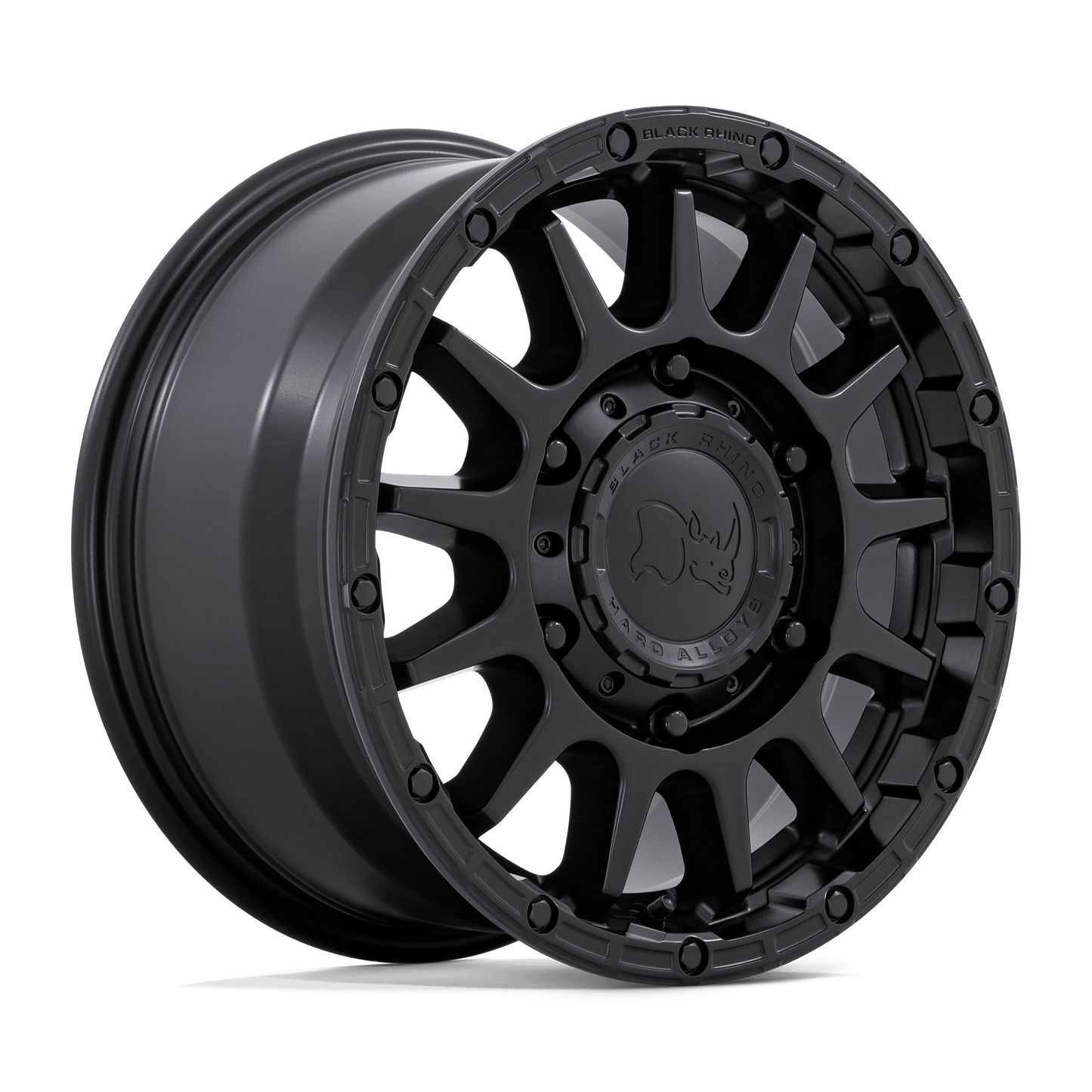 BLACK RHINO SEQUOIA 16X8 38 5X130 MATTE BLACK