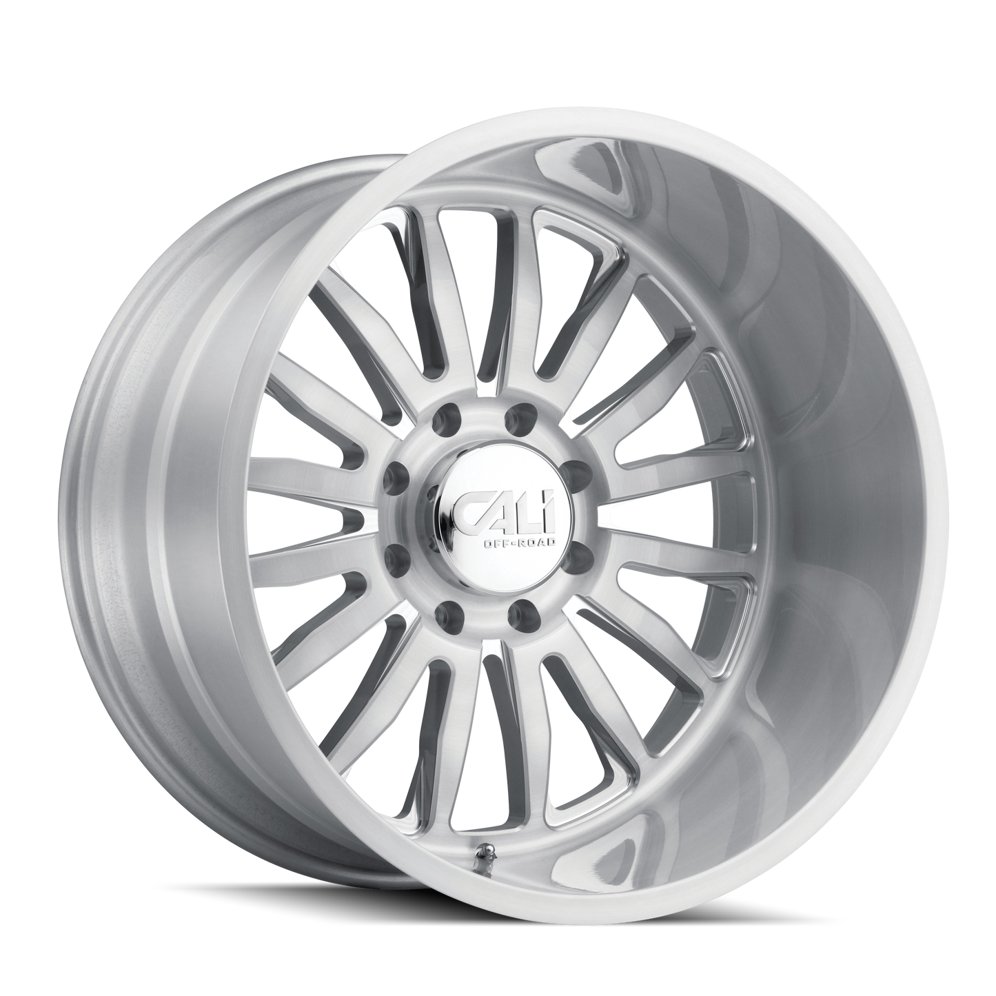 CALI OFF-ROAD SUMMIT 9110 20X10 -25MM 8x180 124.1MM BRUSHED CLEAR GLOSS