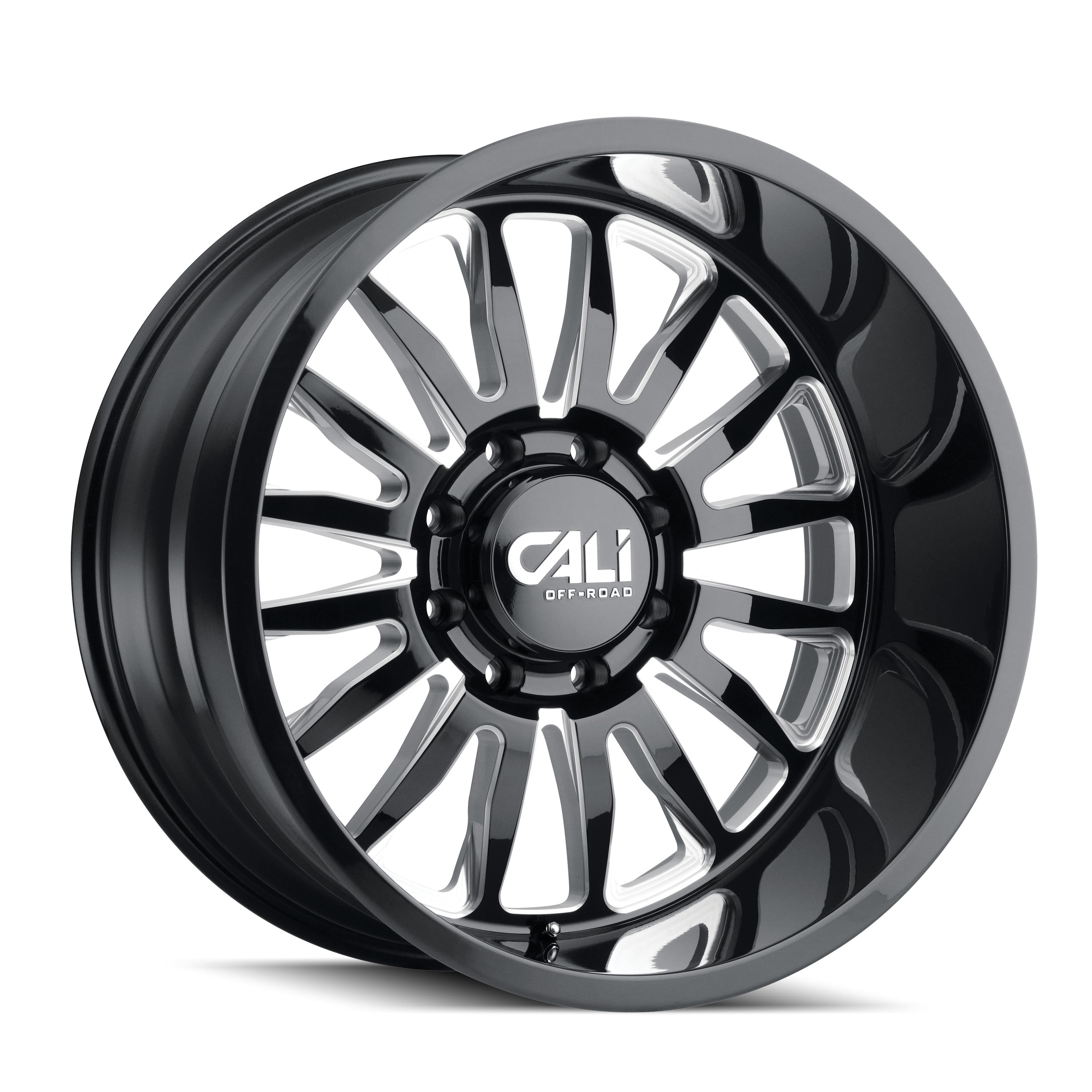 CALI OFF-ROAD SUMMIT 9110 22X12 -51MM 8x180 124.1MM GLOSS BLACK