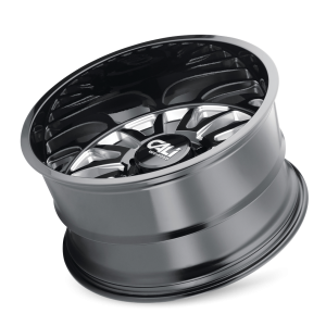 CALI OFF-ROAD SUMMIT 9110 22X12 -51MM 8x180 124.1MM GLOSS BLACK/MILLED SPOKES