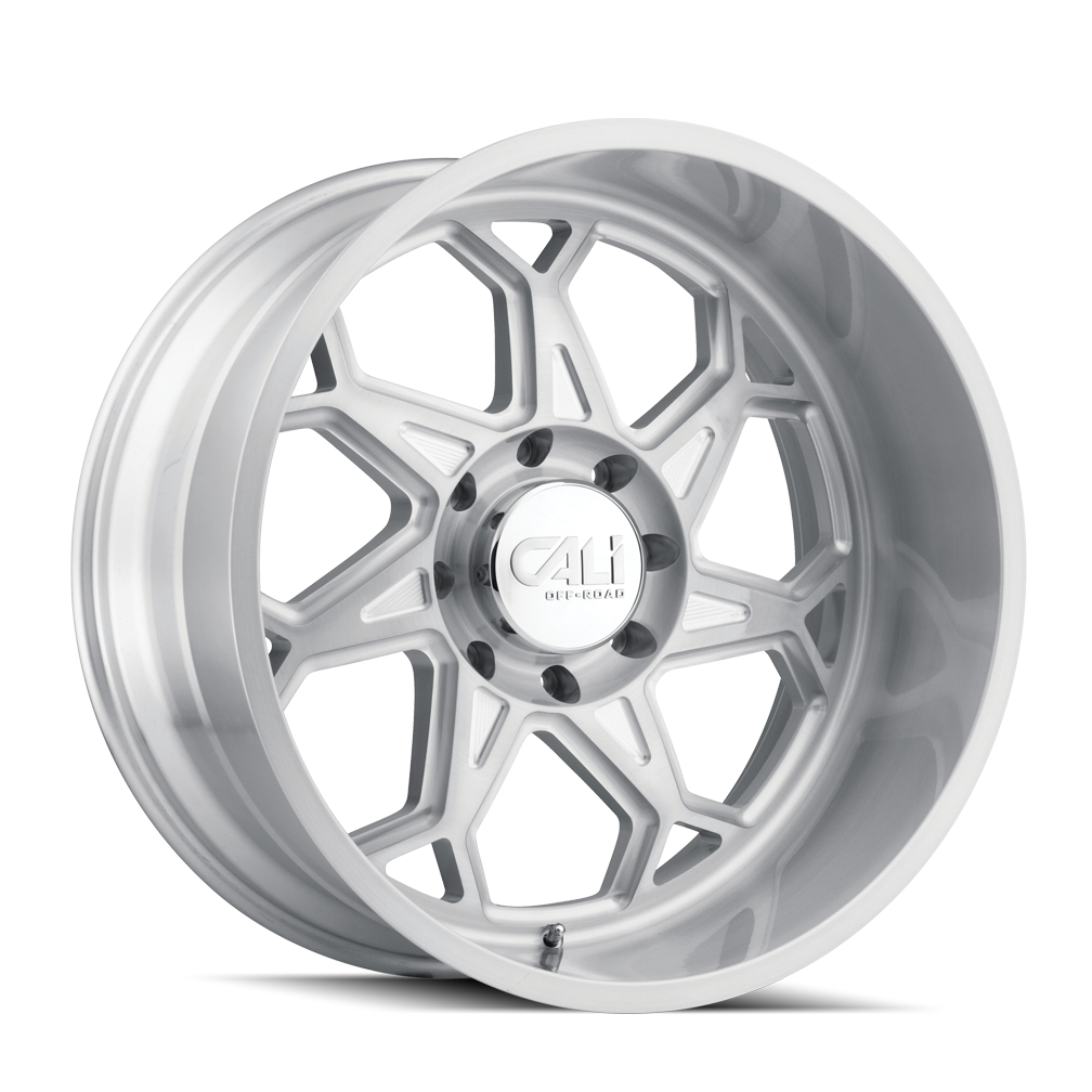 CALI OFF-ROAD SEVENFOLD 9111 20X10 -25MM 6x135 87.1MM BRUSHED CLEAR GLOSS