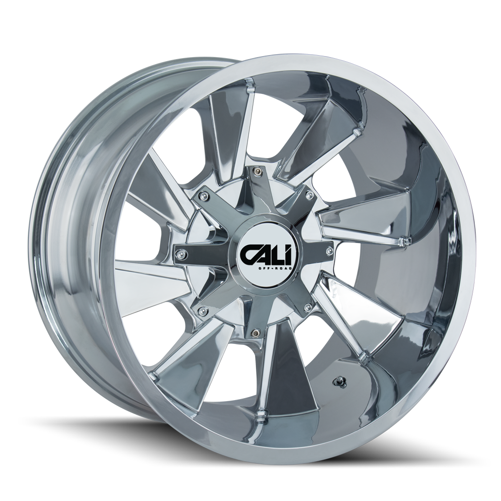 CALI OFF-ROAD DISTORTED 9106 22X12 -44MM 8x180 124.1MM CHROME