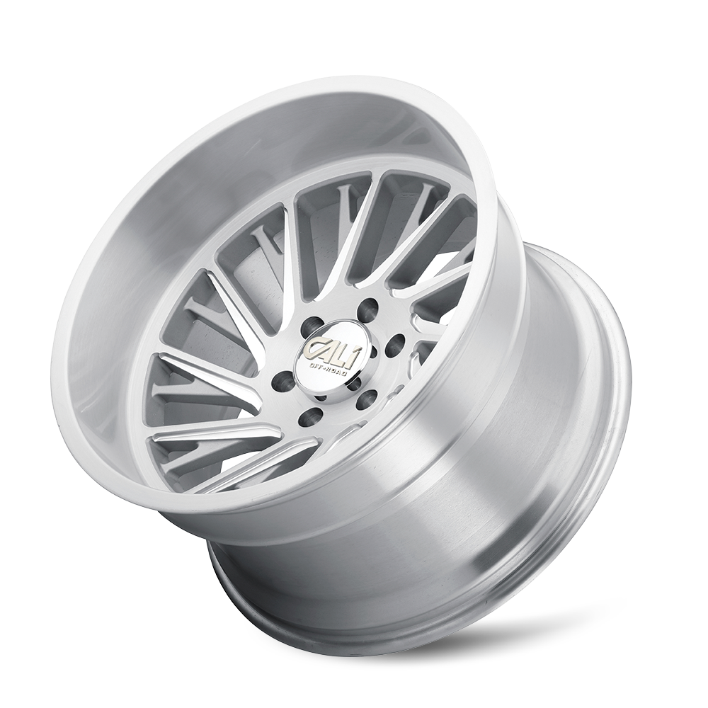 CALI OFF-ROAD INVADER 9115 20X10 -25 8x170 BRUSHED & CLEAR COATED