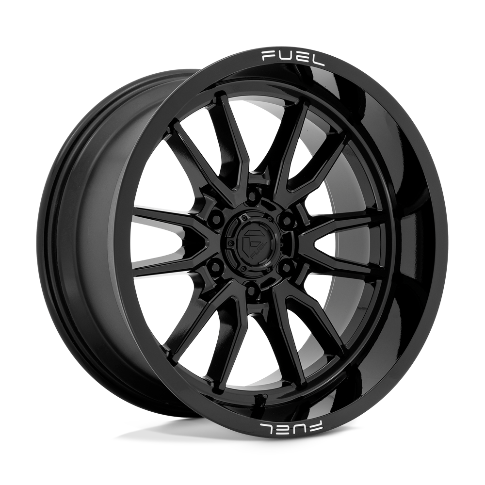 FUEL 1PC D760 CLASH 20X9 1 8X180/8X7.1 GLOSS BLACK