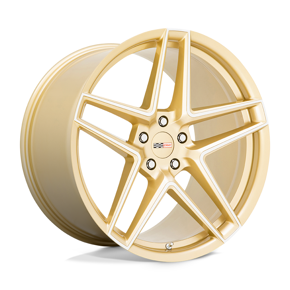 CRAY PANTHERA 19X9 38 5X120/5X4.72 GLOSS GOLD WITH MIRROR FACE