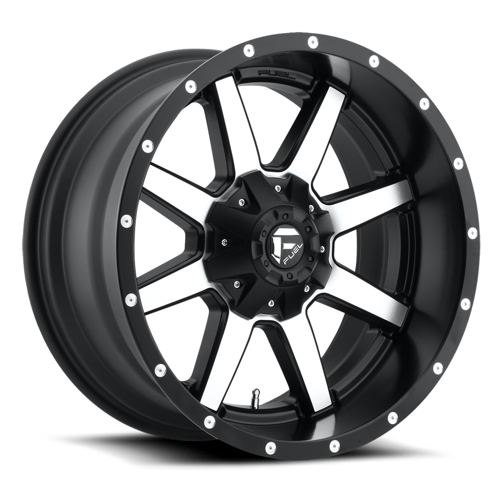 Fuel Maverick D537 20x10 -24 8x165.1(8x6.5) Black and Machined