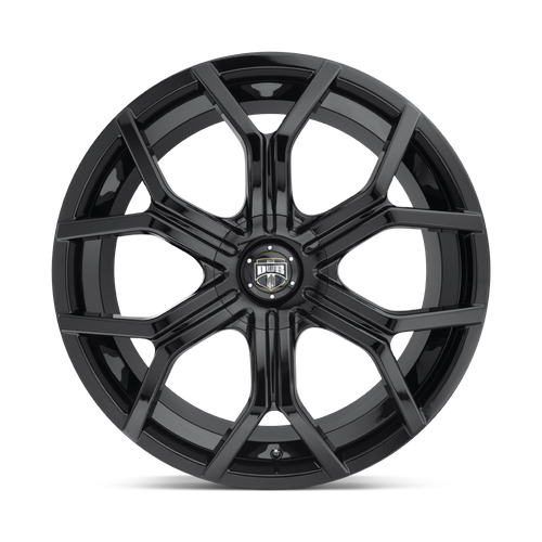DUB 1PC S208 ROYALTY 22X9.5 30 6X120/6X132/6X120/132 GLOSS BLACK