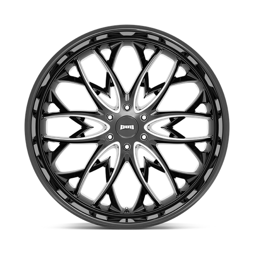 DUB 1PC S263 OG 26X10 25 6X139.7/6X5.5 Gloss Black Milled