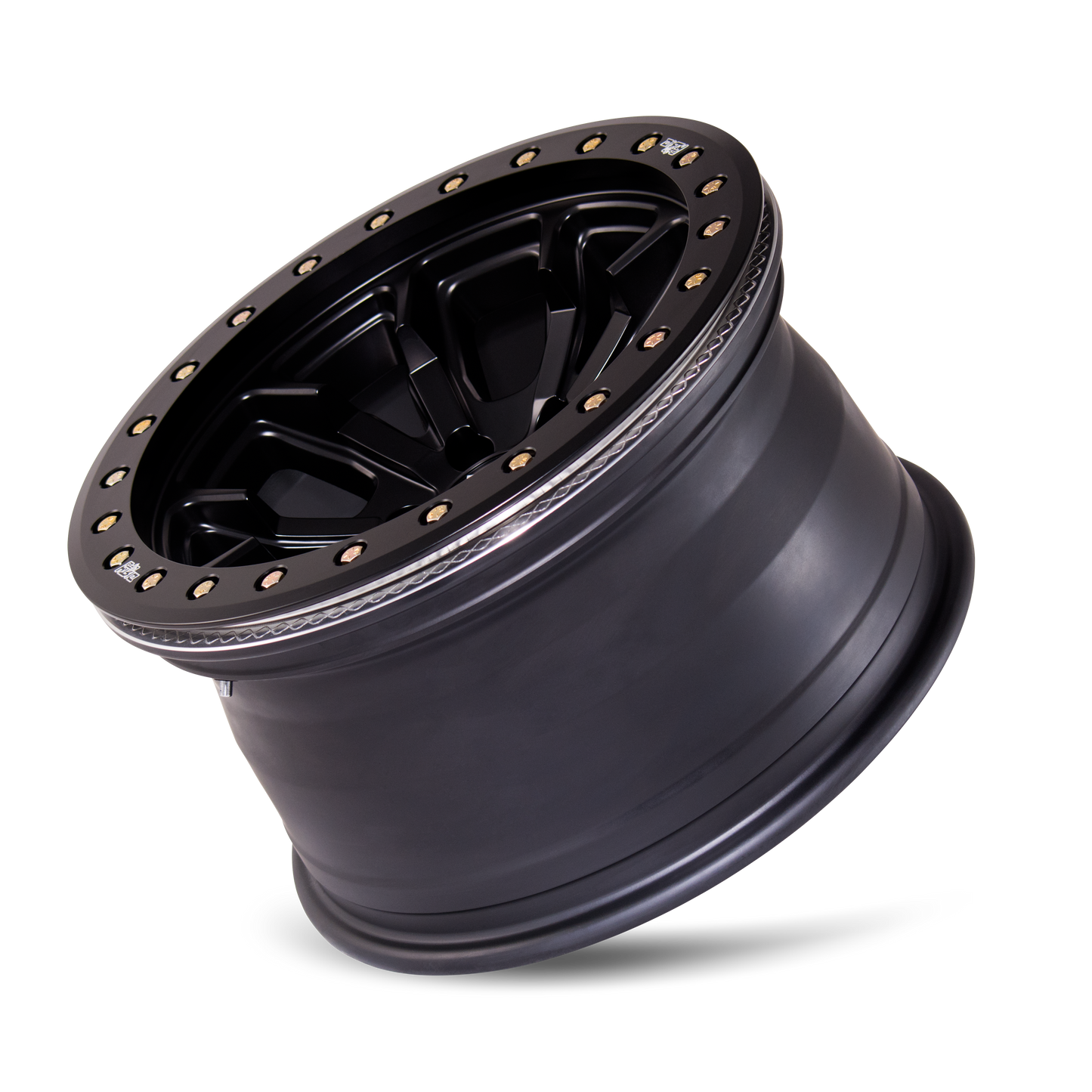 DIRTY LIFE DT-1 9303 17X9 -12 5x114.3 MATTE BLACK W/SIMULATED RING