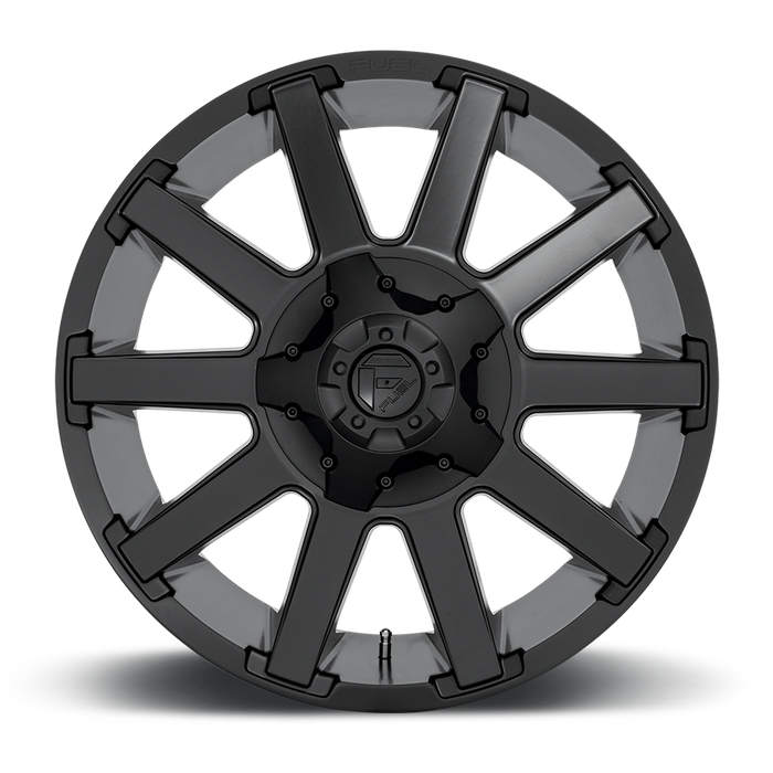 Fuel 1PC D437 CONTRA 20X9 20 8X165.1/8X6.5 Satin Black